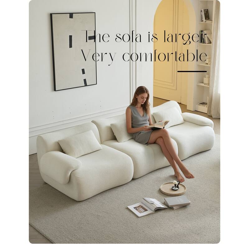 Modular Sectional Sofa, Compressed Sectional Sofa Modern Minimalist Style Couch, Bedroom, Comfy Compressed Sofa Couch