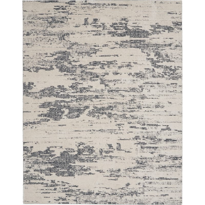 Nourison Textured Contemporary Abstract Area Rug