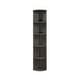 preview thumbnail 13 of 104, Q-Max 5-tier Wood Display Corner Bookcase