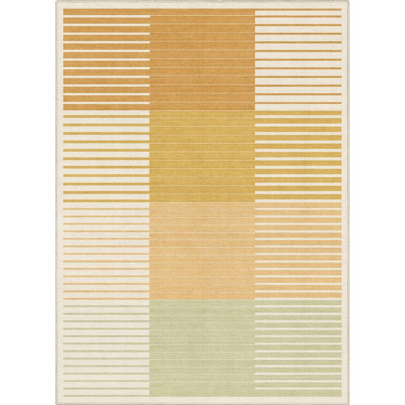 Well Woven Apollo Elemental Grove Modern Geometric Low Pile Area Rug