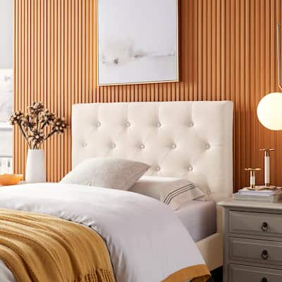 Atterbury Contemporary Upholstered Twin Headboard by Christopher Knight Home