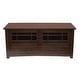 preview thumbnail 2 of 1, Mission Quarter Sawn Oak TV Stand - 60" - Walnut