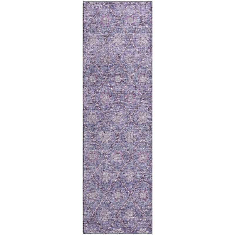 Premium Washable Super Soft Boho Trellis Mayfield Rug