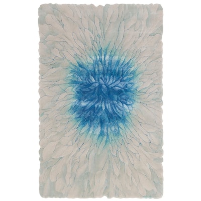 Nourison Prismatic Indoor only Floral Wool Area Rug
