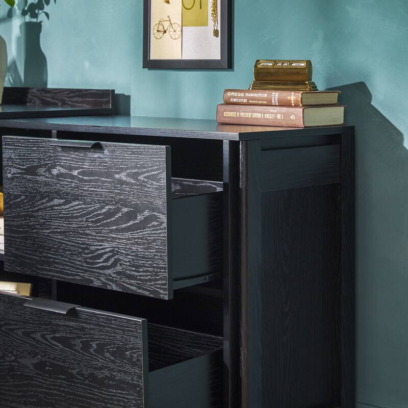 Middlebrook Designs Modern Reversible Desk with Storage