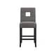 preview thumbnail 34 of 51, Mendoza Keyhole Counter Height Back Stool (Set of 2) by iNSPIRE Q Bold