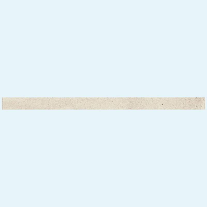 Apollo tile 0.5" x 8" Antiek Glossy White Ceramic Tile (0.7 sq ft/case) - 10 Pack
