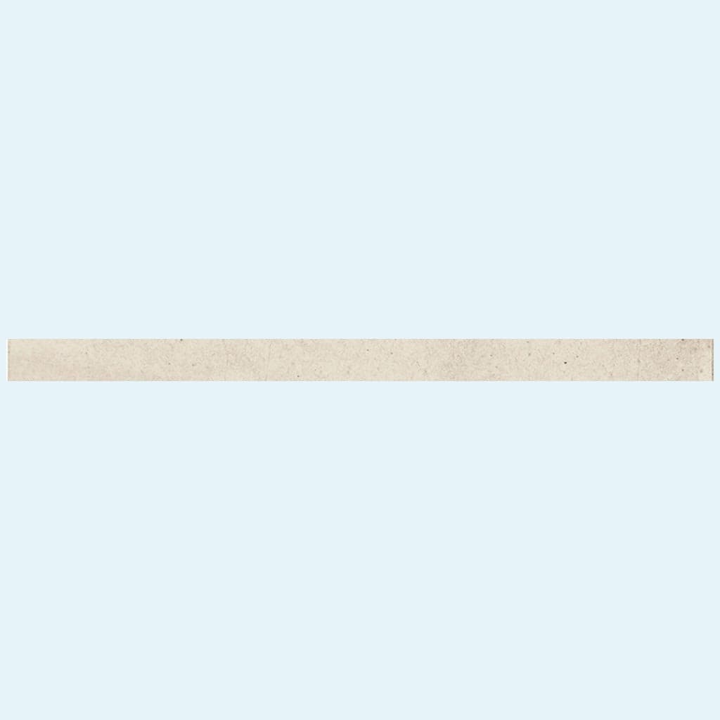 Apollo tile 0.5" x 8" Antiek Glossy White Ceramic Tile (0.7 sq ft/case) - 10 Pack