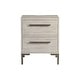 preview thumbnail 3 of 1, Beck 2-Drawer Modern Wood Nightstand, Willow Gray