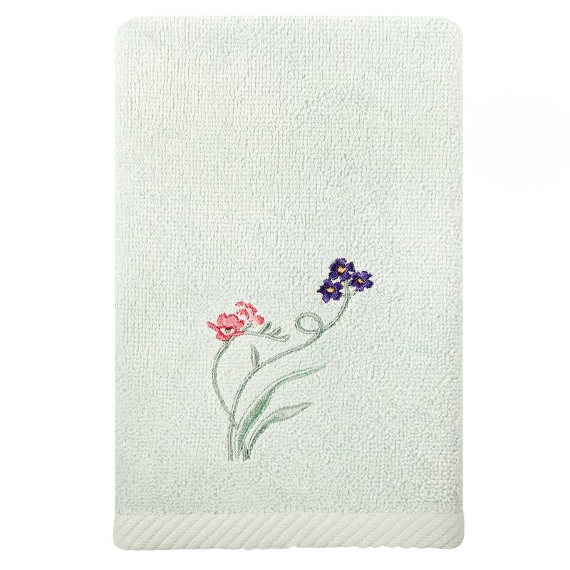 Authentic Hotel and Spa 100% Turkish Cotton Stella 3PC Embellished Towel Set