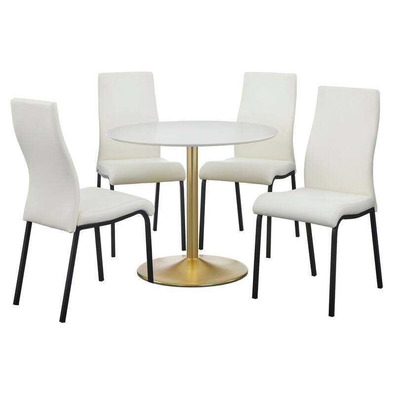 Simple Living Harlow 5-Piece Dining Set