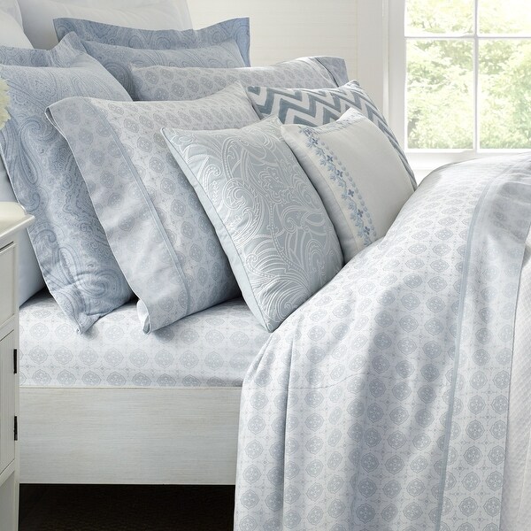 Lillian August Hampton Paisley Sheet Set. Opens flyout.