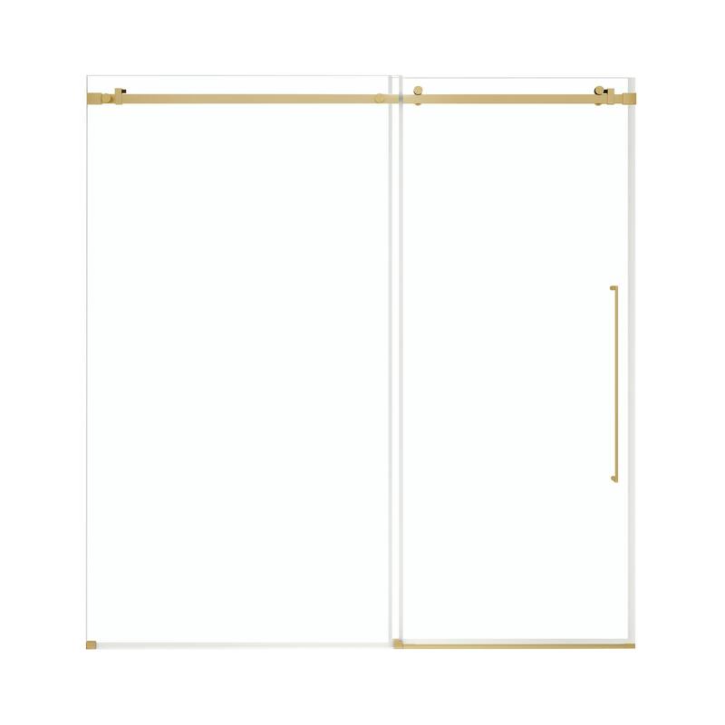 Ove Decors 15SGP-SELB72 Selby 74" High x 72" Wide Sliding Frameless