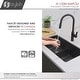 preview thumbnail 12 of 27, STYLISH Kitchen Sink Faucet Single Handle Pull Down Dual Mode in Stainless Steel