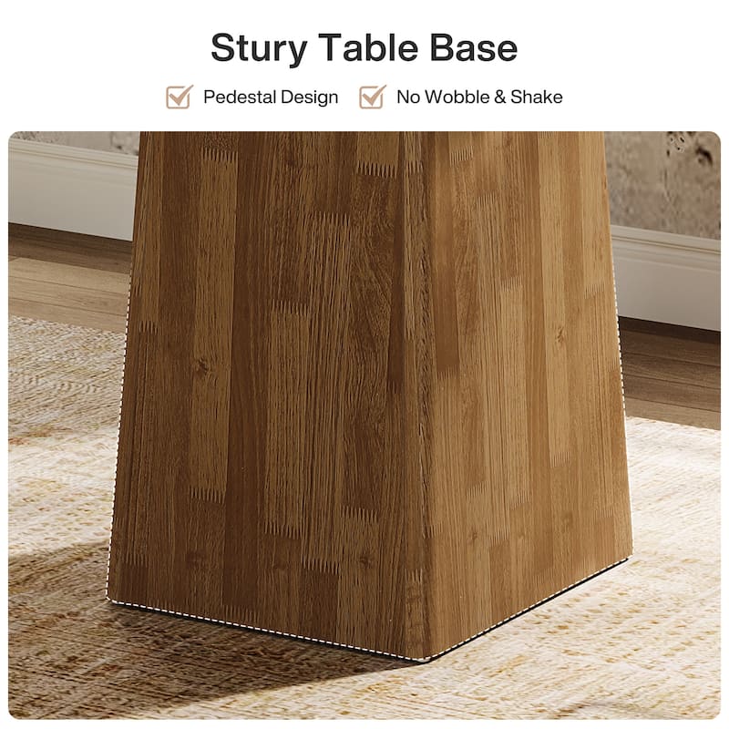 Square Bar Table 31.5 Inch Small Counter Height Pub Dining Table - 31.5" L x 31.5" W x 39.37" H