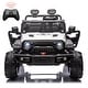 preview thumbnail 19 of 28, 2 Seaters Kids Ride On Truck with Remote Control,20“ Large Seat Ride On Car for Toddlers White