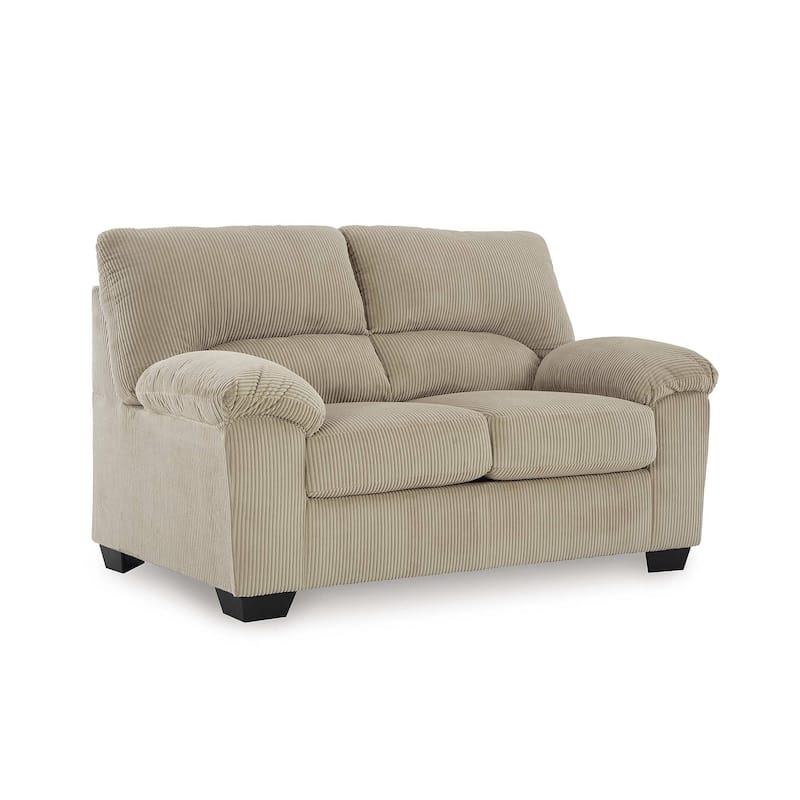 Signature Design by Ashley SimpleJoy Loveseat - 63"W x 38"D x 40"H