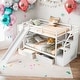 preview thumbnail 1 of 15, Twin Over Twin Bunk Bed With Storage Staircase,Drawers,Desk With Drawers And Shelves White