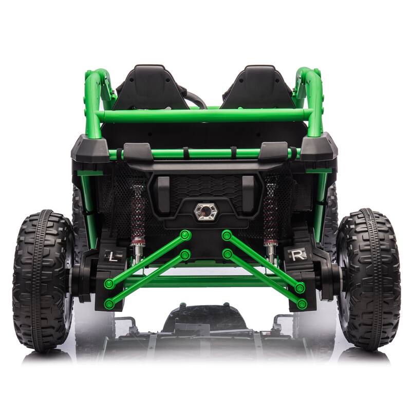 Green Remote Control Kids Ride on Car Electric Car Electric Vehicle