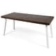 preview thumbnail 3 of 16, Della Outdoor Acacia Dining Table by Christopher Knight Home - 69.00"L x 32.25"W x 29.50"H