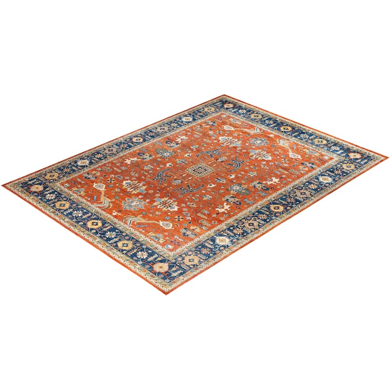 Serapi One-of-a-Kind Hand-Knotted Area Rug - Orange - 10' 3" x 13' 10"