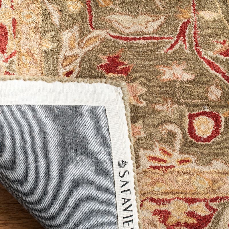 SAFAVIEH Handmade Anatolia Rejeanne Traditional Oriental Hand-spun Wool Rug