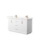 Option White, Bronze Trim, Giotto Quartz Top