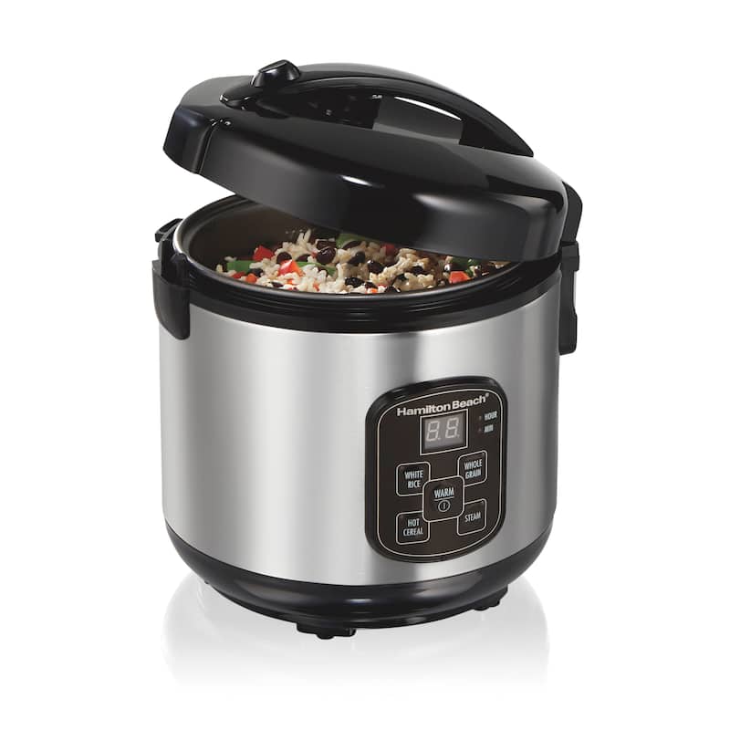 Hamilton Beach® 8 Cup Rice Cooker and Steamer