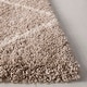preview thumbnail 132 of 161, SAFAVIEH Hudson Shag Estella Diamond Trellis 2-inch Thick Rug