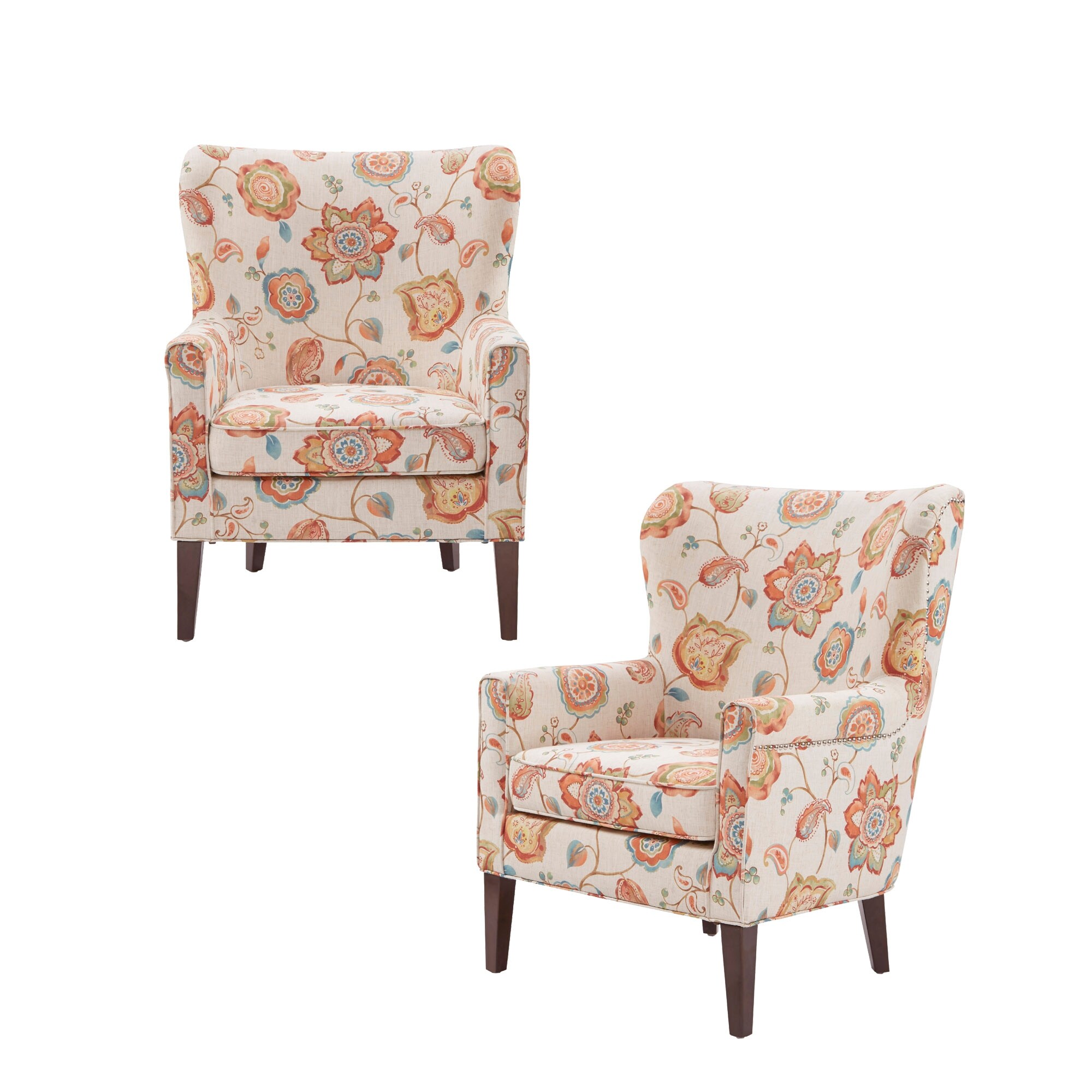 Madison park halford accent wingback sale chair