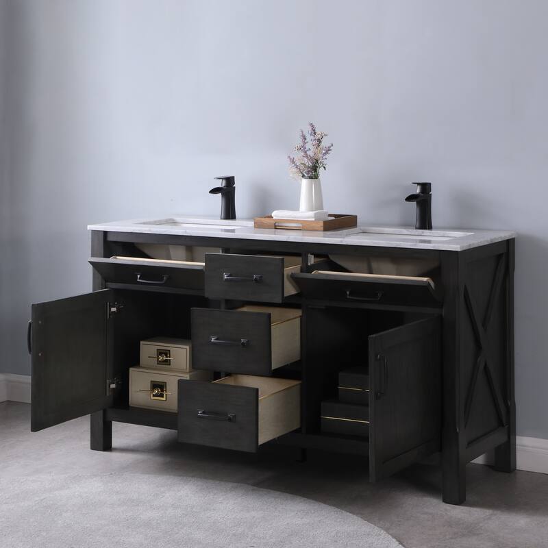 Altair Maribella Double Bathroom Vanity Set