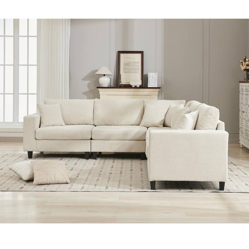 Oversized Modular Sectional Sofa Set