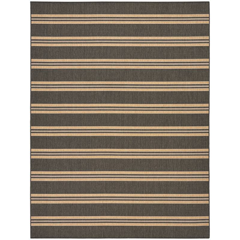 Nourison Horizon Indoor/Outdoor Modern Rug - 10' x 14' - Charcoal