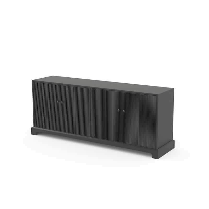 69" Mid Century TV Stand Modern Media Console Table for 70-75 inch TV, Entertainment Center with Storage Cabinet