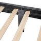 preview thumbnail 11 of 10, Twin Upholstered Platform Bed with Tufted Headboard and Drawers