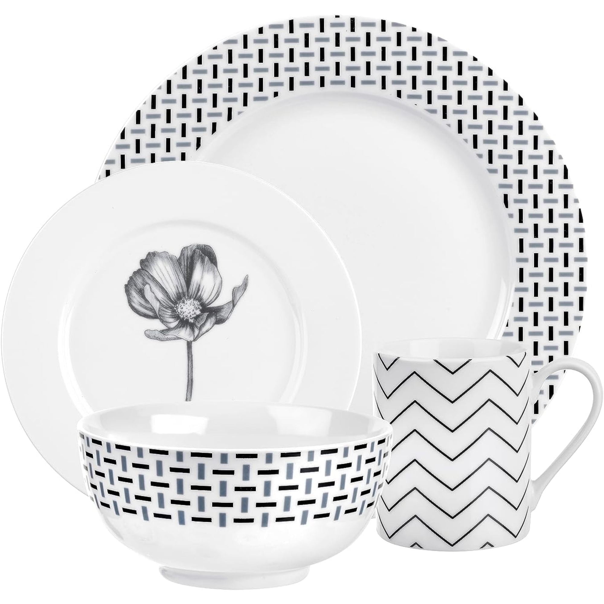 Portmeirion Home Stella 16 Piece Dinnerware Set