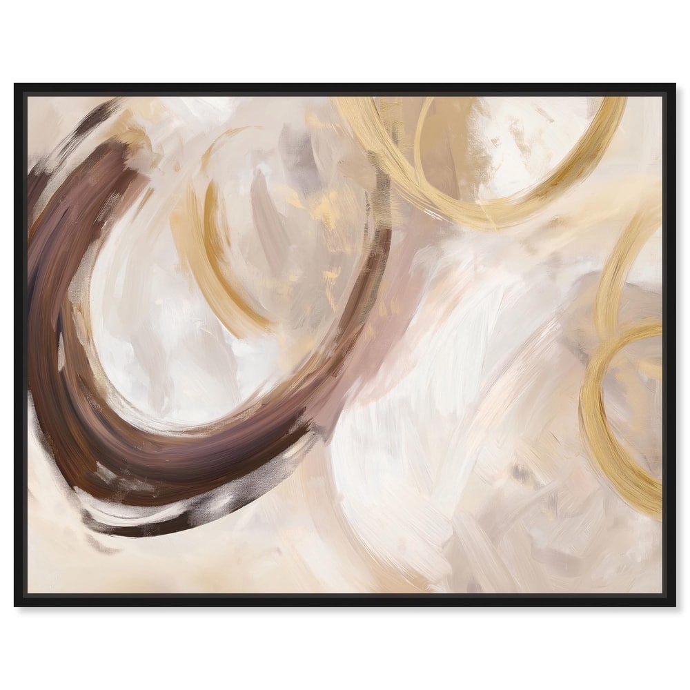 Dreamy Swirls I Canvas by Art Remedy
