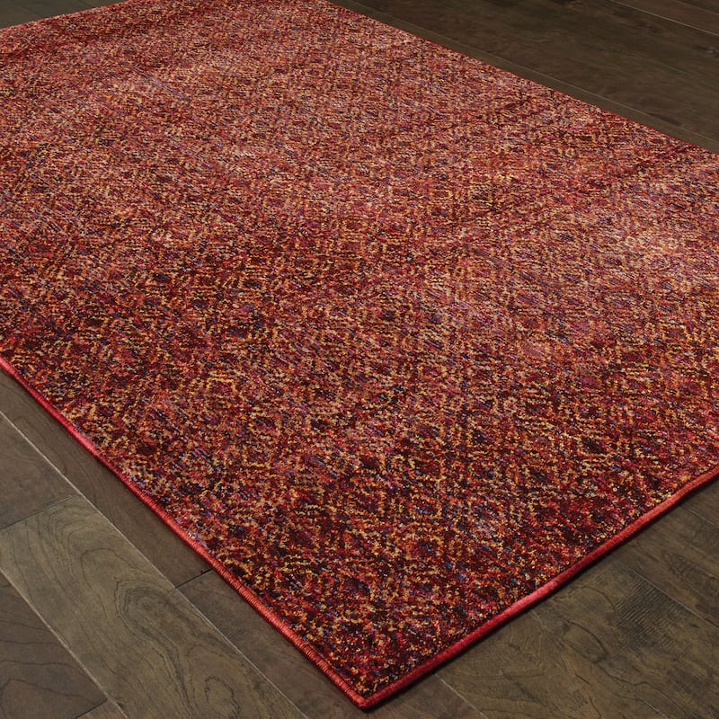 Style Haven Boden Textural Diamonds Area Rug