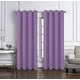 preview thumbnail 10 of 9, Cindy Textured Window Curtain 54" x 84" - Lilac
