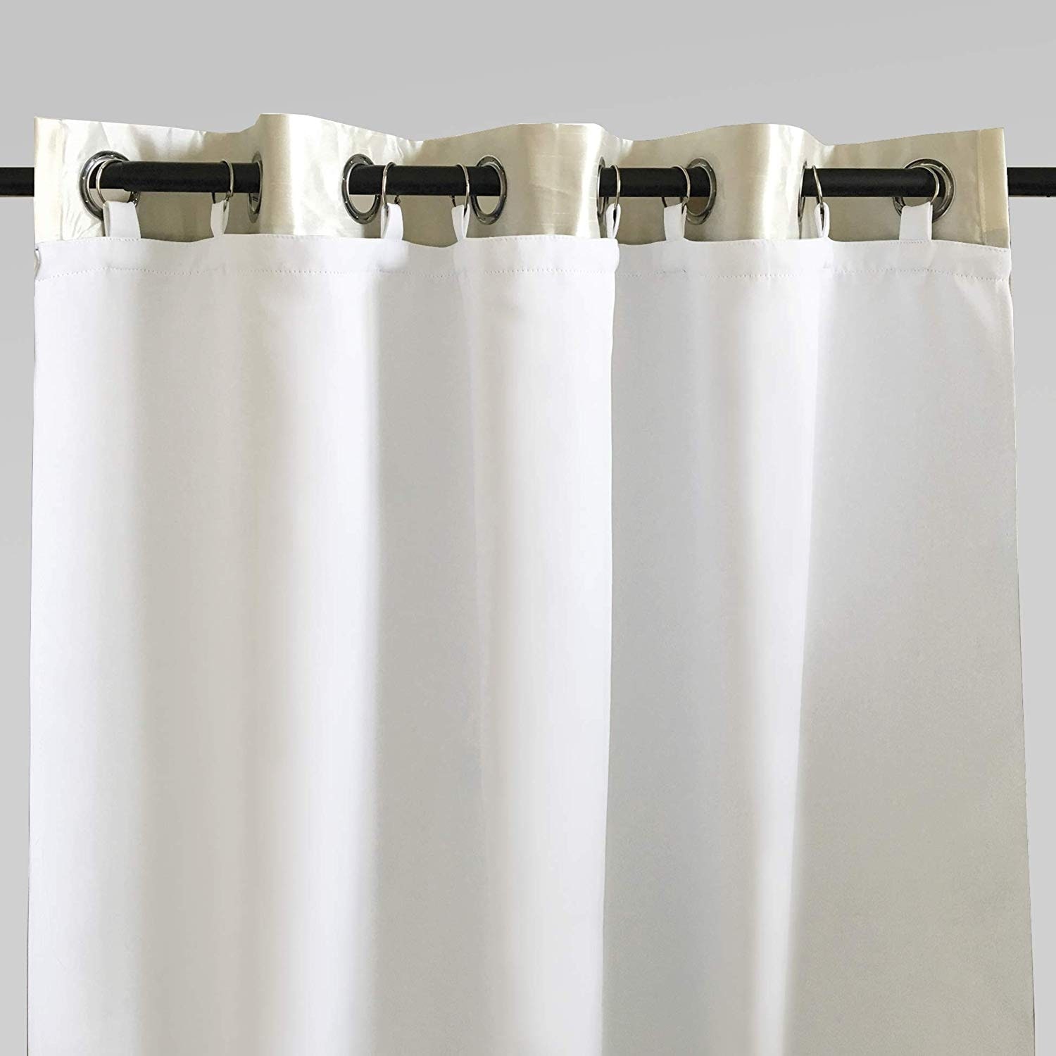 DriftAway Thermal Insulated 100% Blackout Curtain Liner for Grommet Curtains