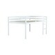 preview thumbnail 23 of 50, Solid Rubberwood Loft Bed Frame with Ladder, Guardrails and Underbed Storage Space - Low Height Design for Kids and Teens