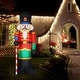 preview thumbnail 3 of 14, Fraser Hill Farm 10-Ft. Tall Traditional Nutcracker, Blow Up Inflatable with Lights and Storage Bag