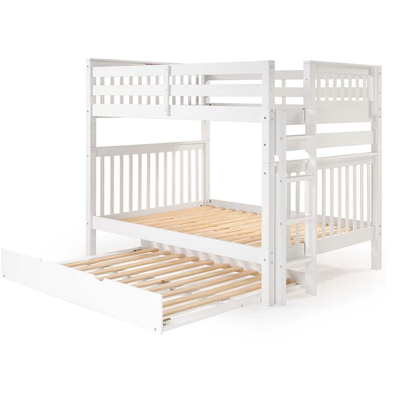 Taylor & Olive Trillium Full over Full Bunk Bed, Full Trundle