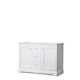 Option White, Gold Trim, No Top