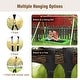 preview thumbnail 9 of 45, Goplus 700lb Giant 60'' Platform Tree Swing Outdoor w/ 2 Hanging - See details