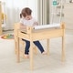 preview thumbnail 6 of 4, Multi Activity Set Kids Art Table &Chair Set with Paper Roll Holder