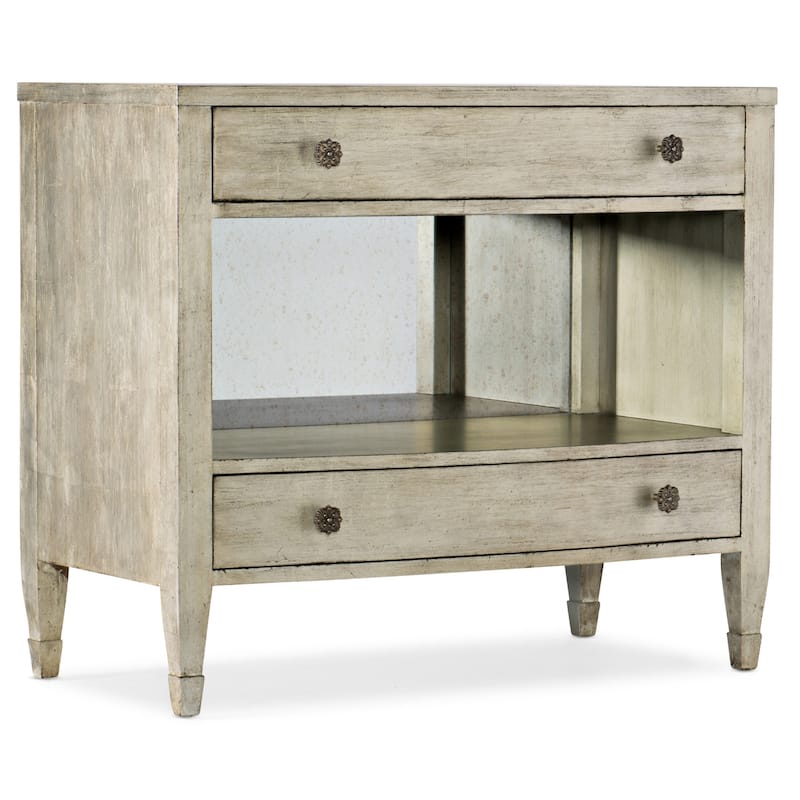 Hooker Furniture Gemme 37" Wide Rustic Contemporary 2 Drawer - JEWEL