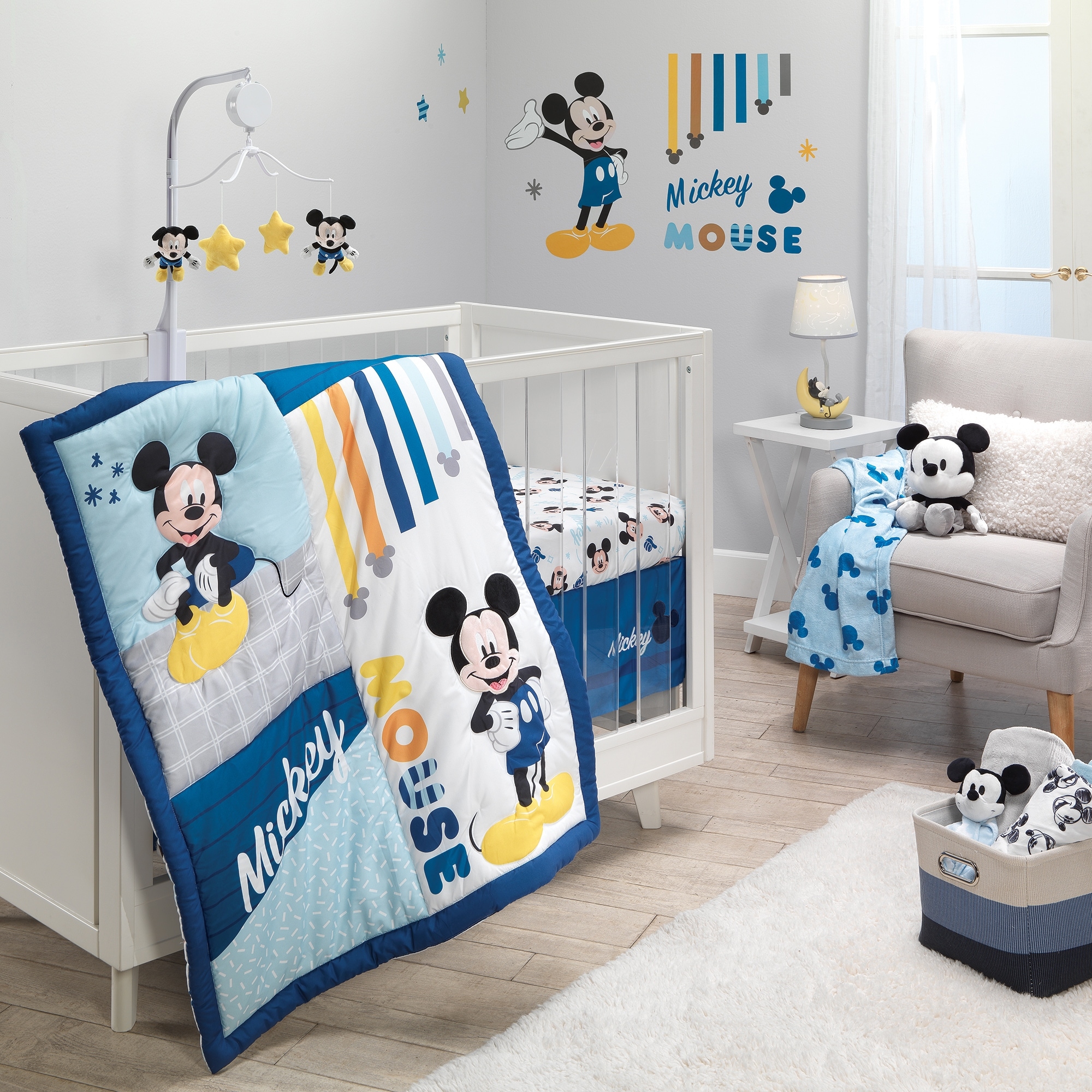 Night Light Disney MICKEY MOUSE Clubhouse Child Room Hallway Bedroom 2 Styles 