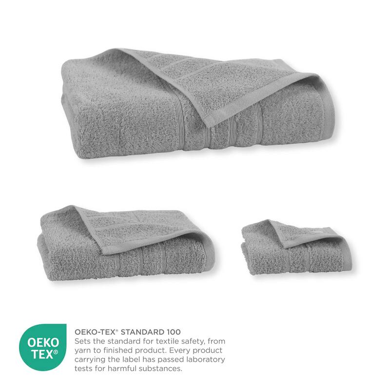 Martex Ultimate Performance Cotton Low-Lint Soft Absorbent Towel Set