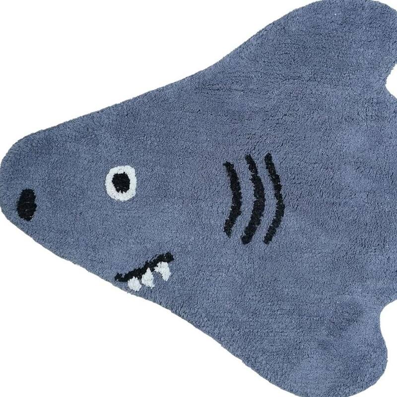 HomeRoots Juvenile/Youth Contemporary Novelty Area Rug - 40.00 in. x 25.00 in. x 0.30 in.